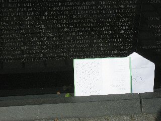 Vietnam Memorial Birthday Card