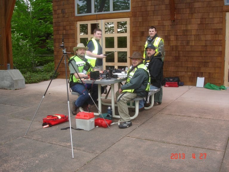 Team Outside of Woodinville City Hall