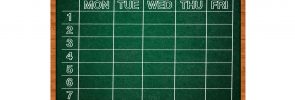 Schedule