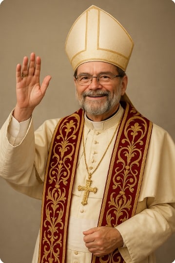 AI depiction of "Pope Leo".